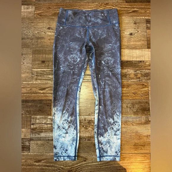Lululemon Speed Wunder Train Legging in Deep Sea Ocean Women’s Size 6 - Picture 2 of 8